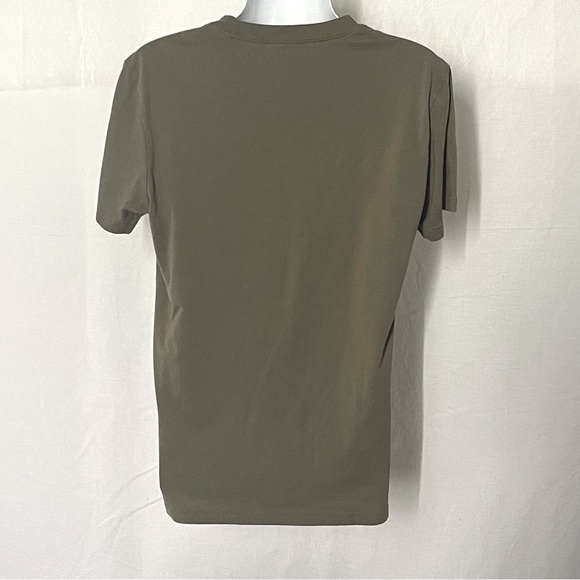 Adidas Olive Green Short Sleeve Tee - Picture 4 of 5